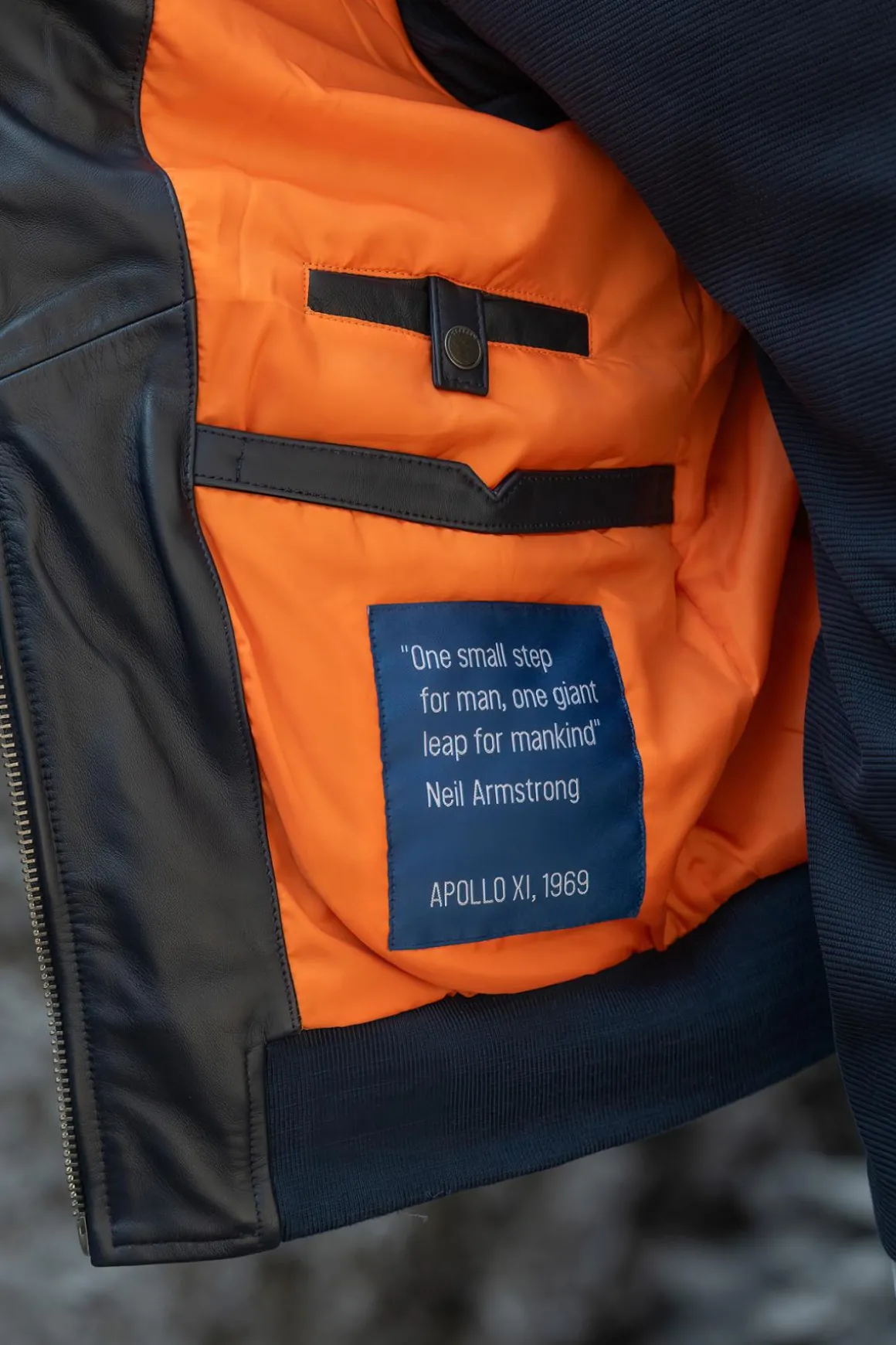 Blouson Homme Nasa Columbia Navy