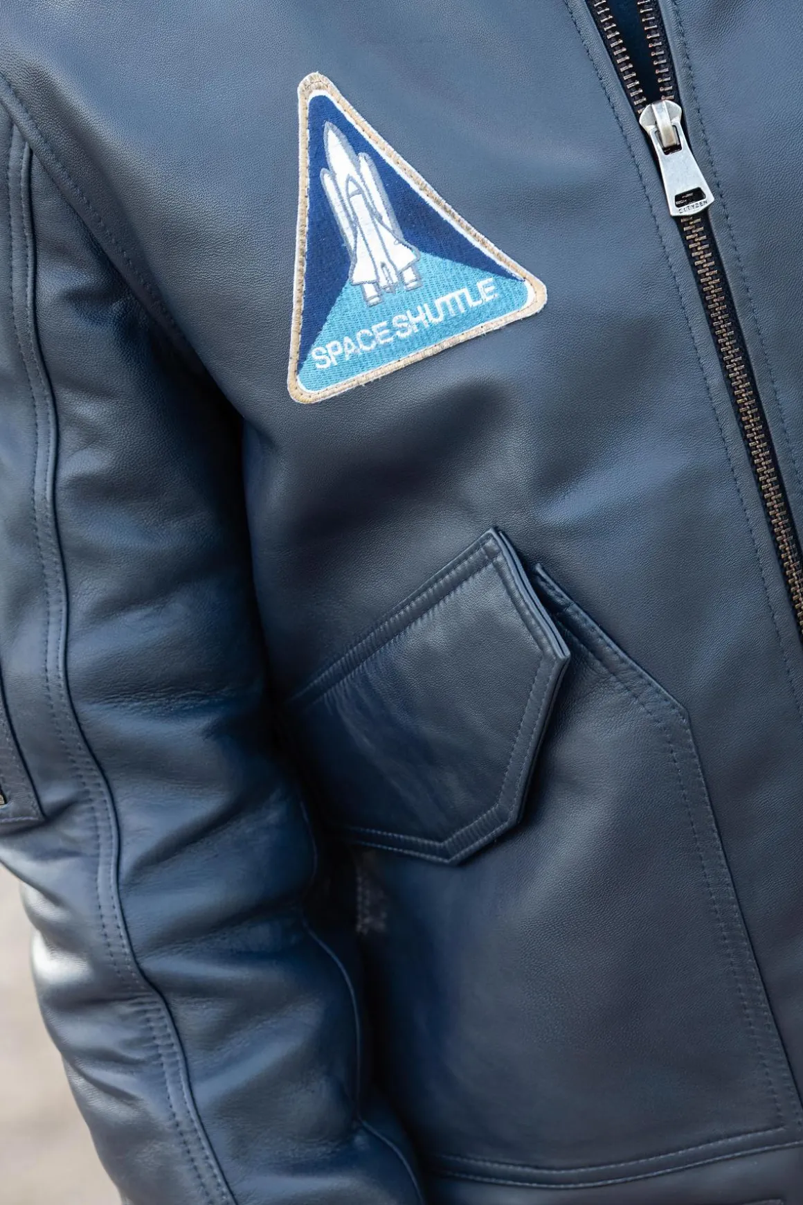 Blouson Homme Nasa Odyssey Navy Blue