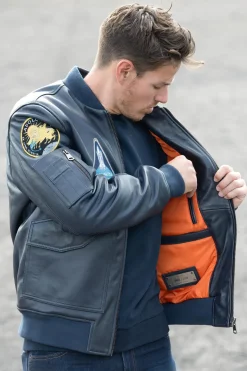 Blouson Homme Nasa Odyssey Navy Blue