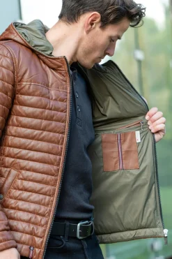 Blouson Homme Oakwood Aurelien 3 Cognac 507