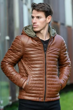 Blouson Homme Oakwood Aurelien 3 Cognac 507