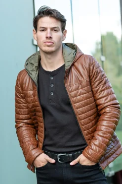 Blouson Homme Oakwood Aurelien 3 Cognac 507