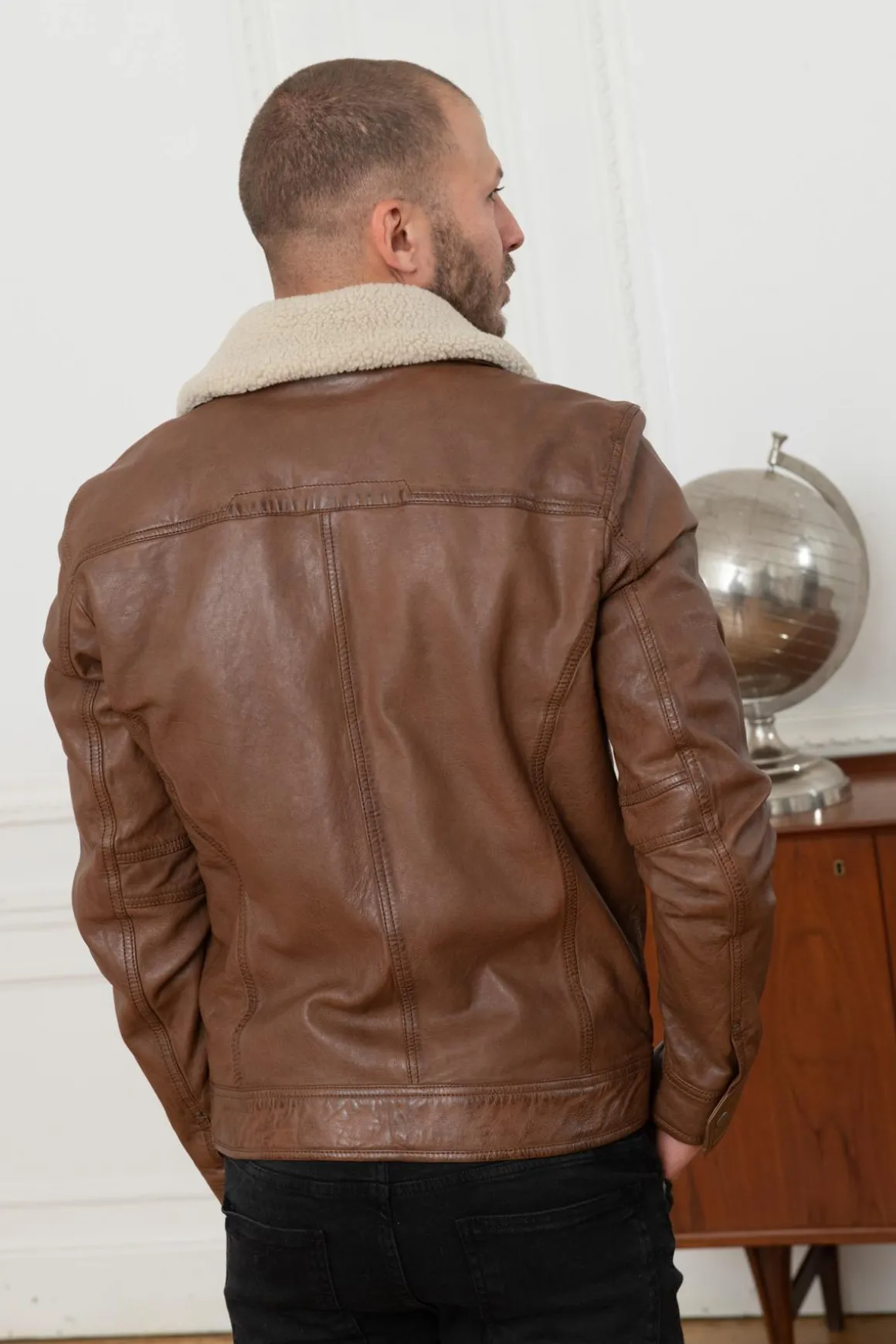 Blouson Homme Oakwood Colt Tan 515