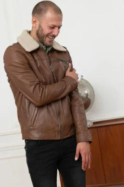 Blouson Homme Oakwood Colt Tan 515
