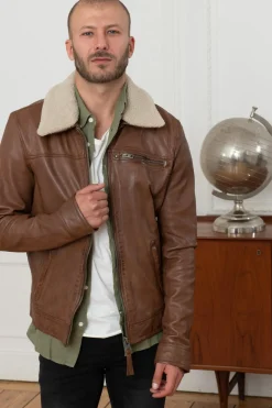 Blouson Homme Oakwood Colt Tan 515