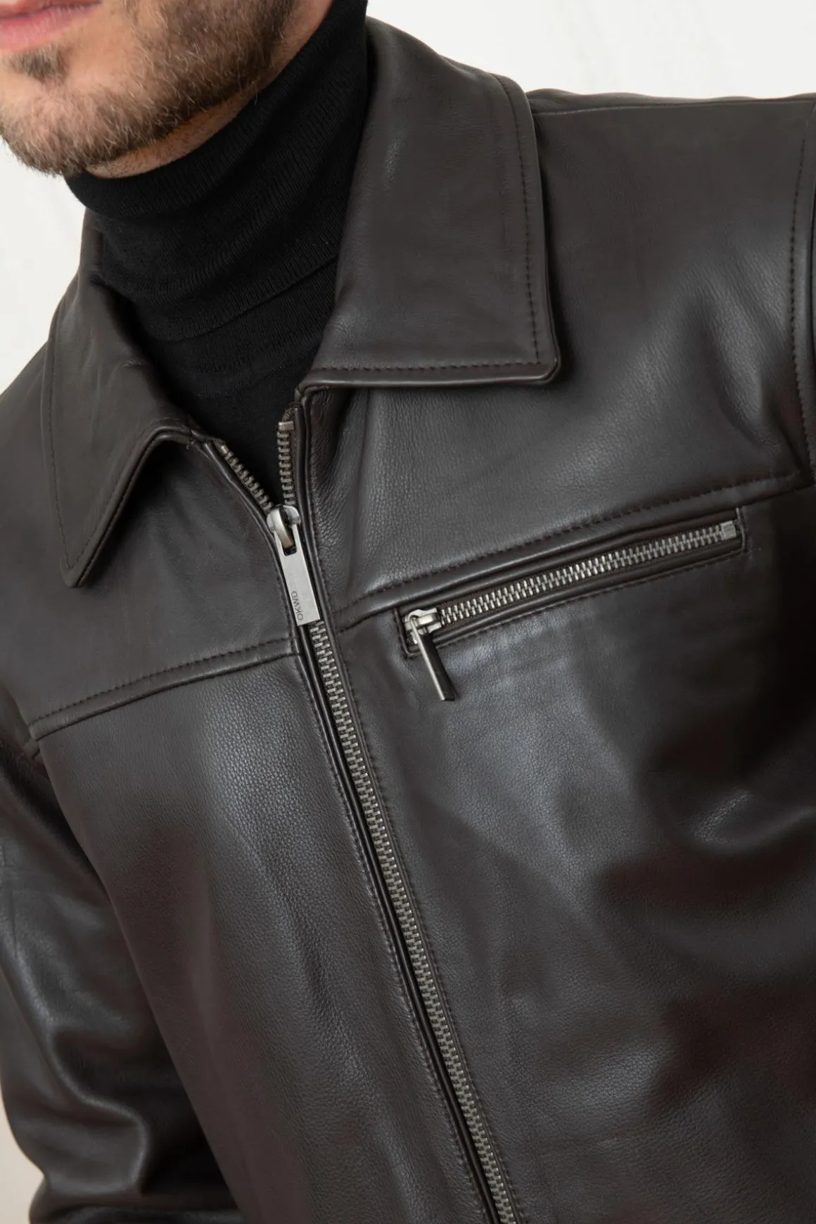 Blouson Homme Oakwood Crawford Marron 502