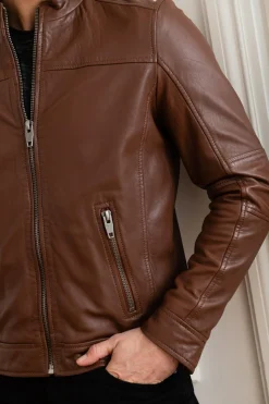 Blouson Homme Oakwood Hub 6 Marron Clair 503