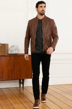 Blouson Homme Oakwood Hub 6 Marron Clair 503