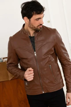 Blouson Homme Oakwood Hub 6 Marron Clair 503