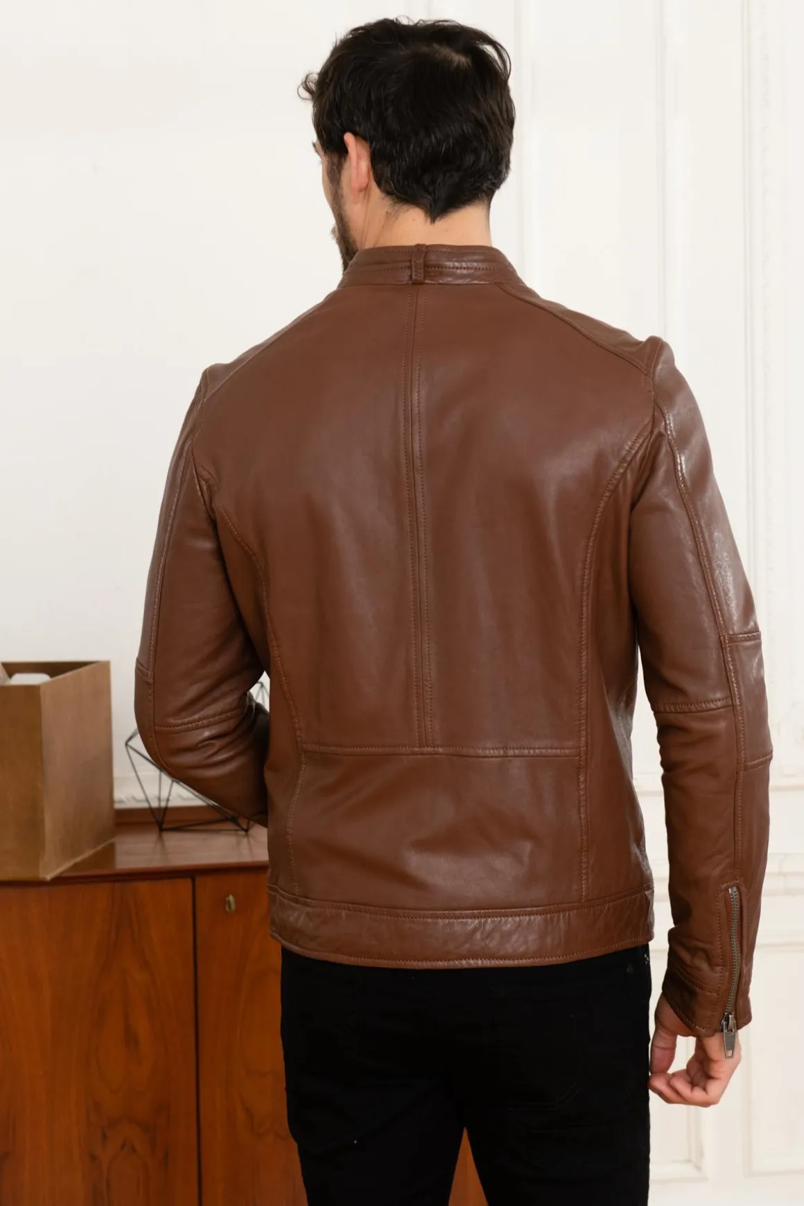 Blouson Homme Oakwood Hub 6 Marron Clair 503