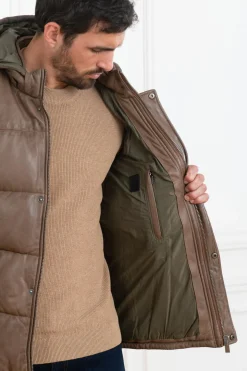 Blouson Homme Oakwood Tag Marron 503