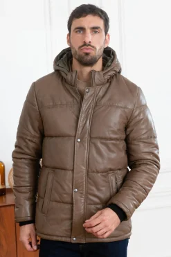 Blouson Homme Oakwood Tag Marron 503