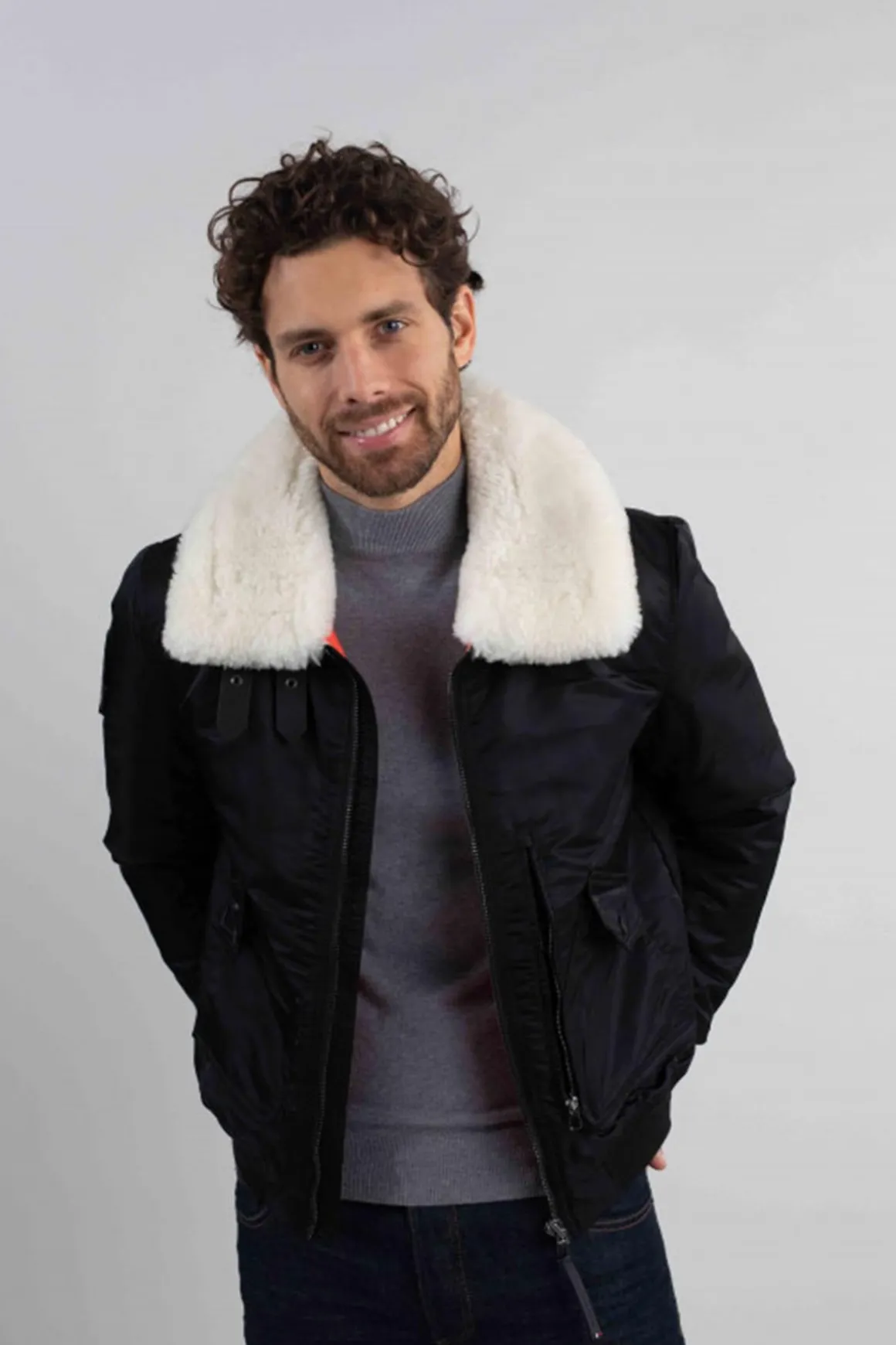 Blouson Homme Patrouille De France Aircraft Phenix Black