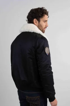 Blouson Homme Patrouille De France Aircraft Phenix Black