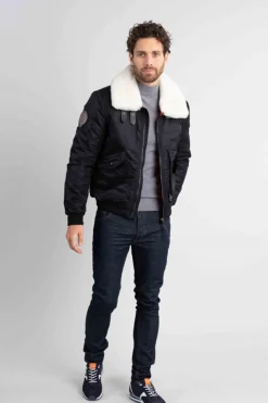 Blouson Homme Patrouille De France Aircraft Phenix Black