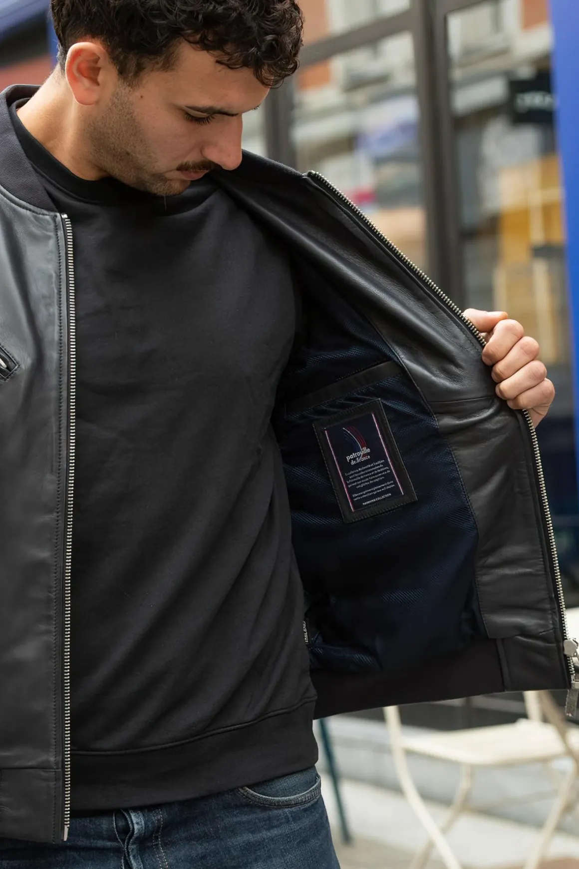 Blouson Homme Patrouille De France Gun Paloma Paf Navy