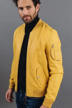 Blouson Homme Patrouille De France Apollo Napoli Yellow