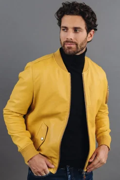 Blouson Homme Patrouille De France Apollo Napoli Yellow