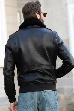 Blouson Homme Patrouille De France A-2 Elite Brown