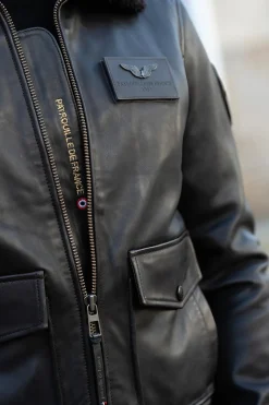 Blouson Homme Patrouille De France A-2 Elite Brown
