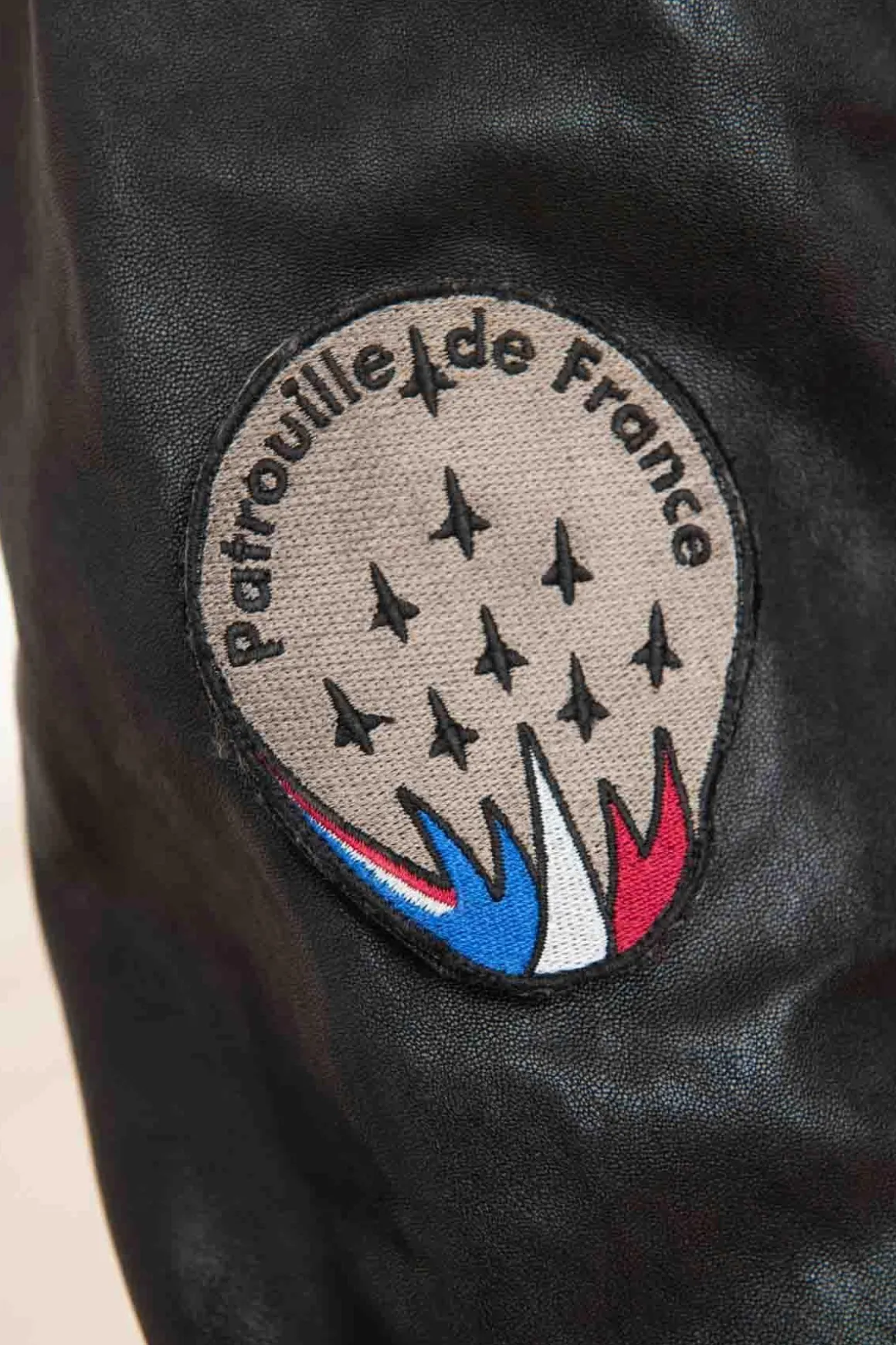 Blouson Homme Patrouille De France Official 70 Alpha Black