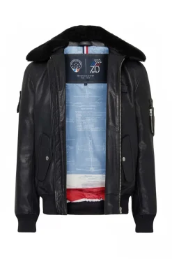 Blouson Homme Patrouille De France Official 70 Alpha Black