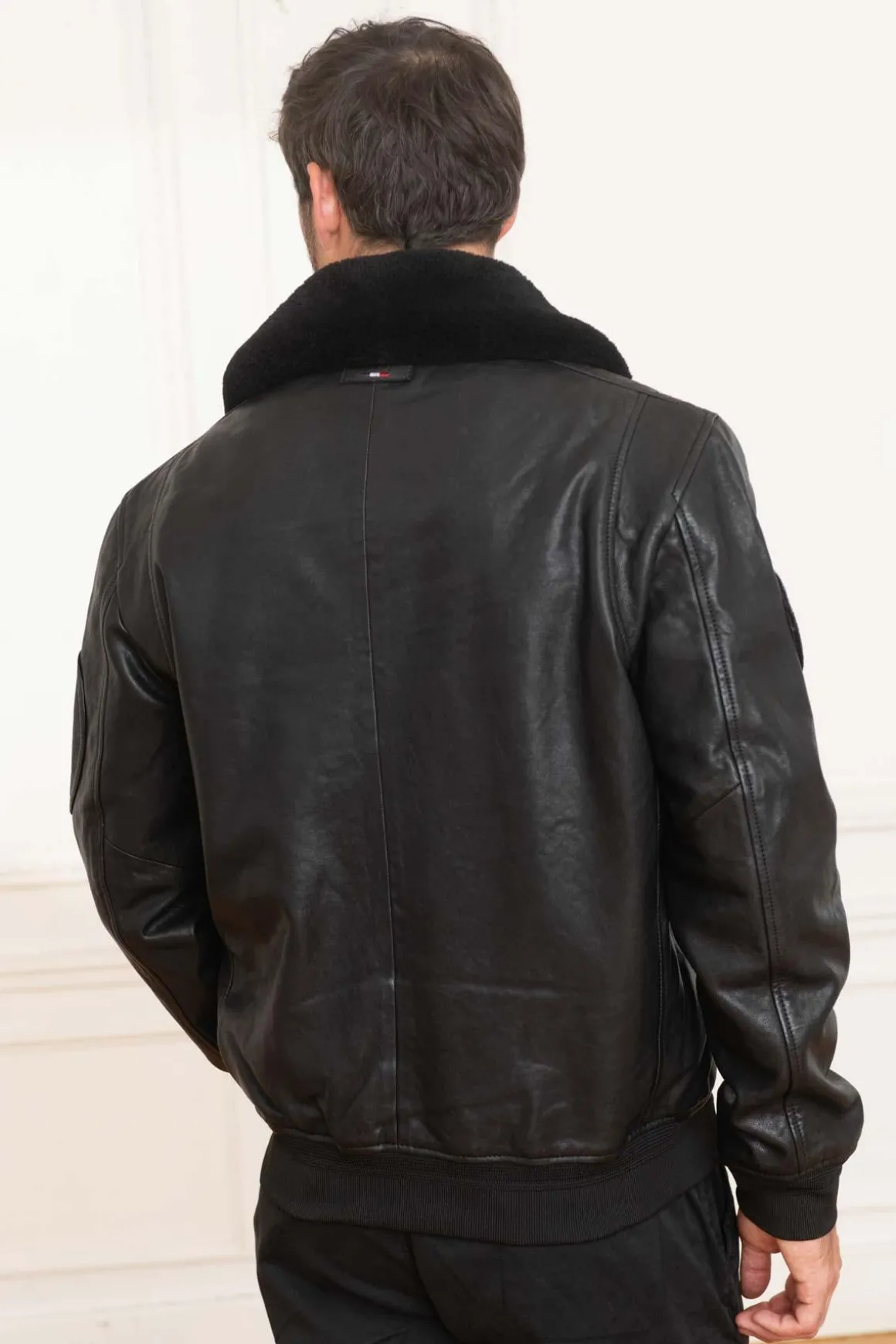 Blouson Homme Patrouille De France Official 70 Alpha Black