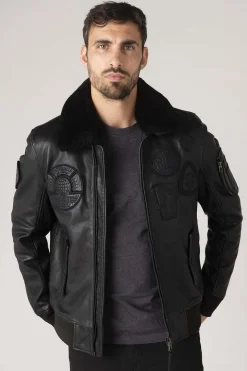 Blouson Homme Patrouille De France Legion Alpha Black