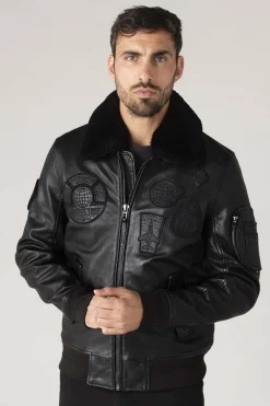Blouson Homme Patrouille De France Legion Alpha Black