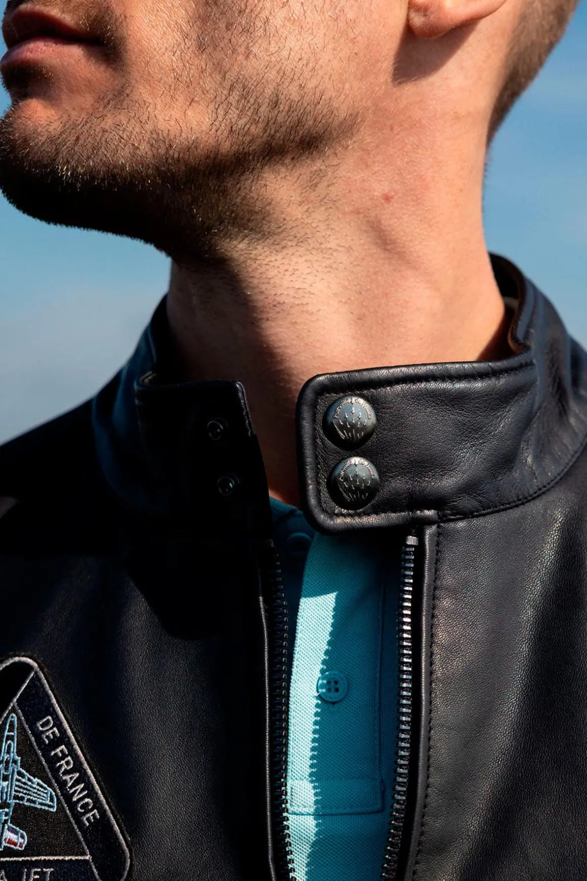 Blouson Homme Patrouille De France Opium Napoli Dark Navy
