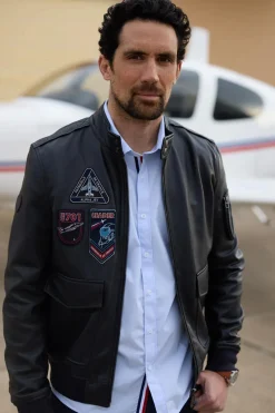 Blouson Homme Patrouille De France Opium Napoli Dark Navy