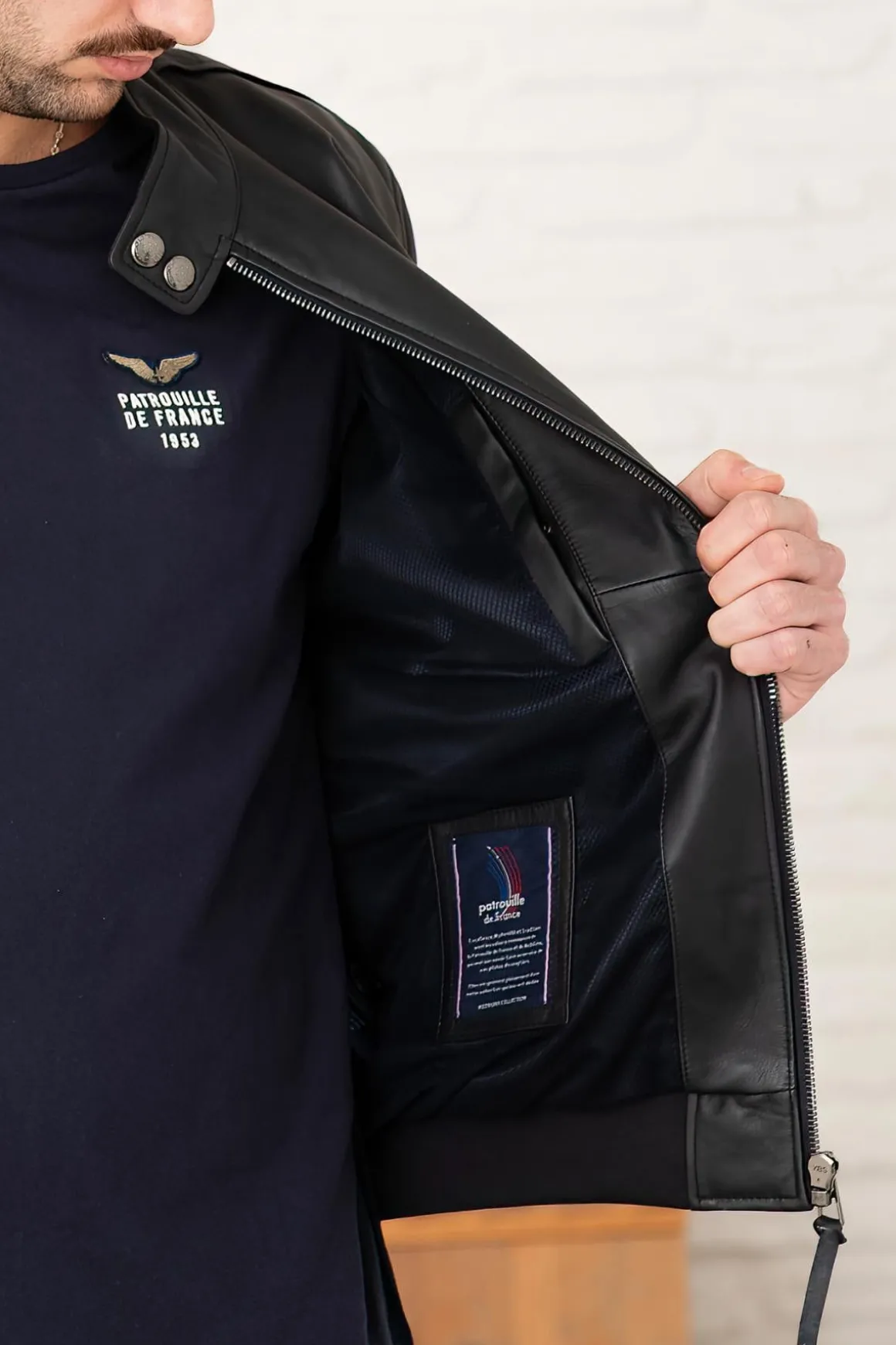 Blouson Homme Patrouille De France Opium Napoli Dark Navy