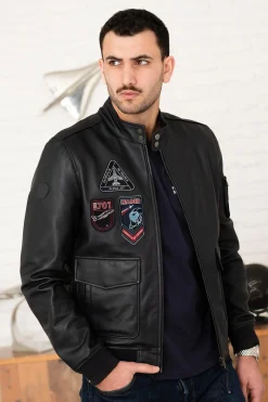 Blouson Homme Patrouille De France Opium Napoli Dark Navy