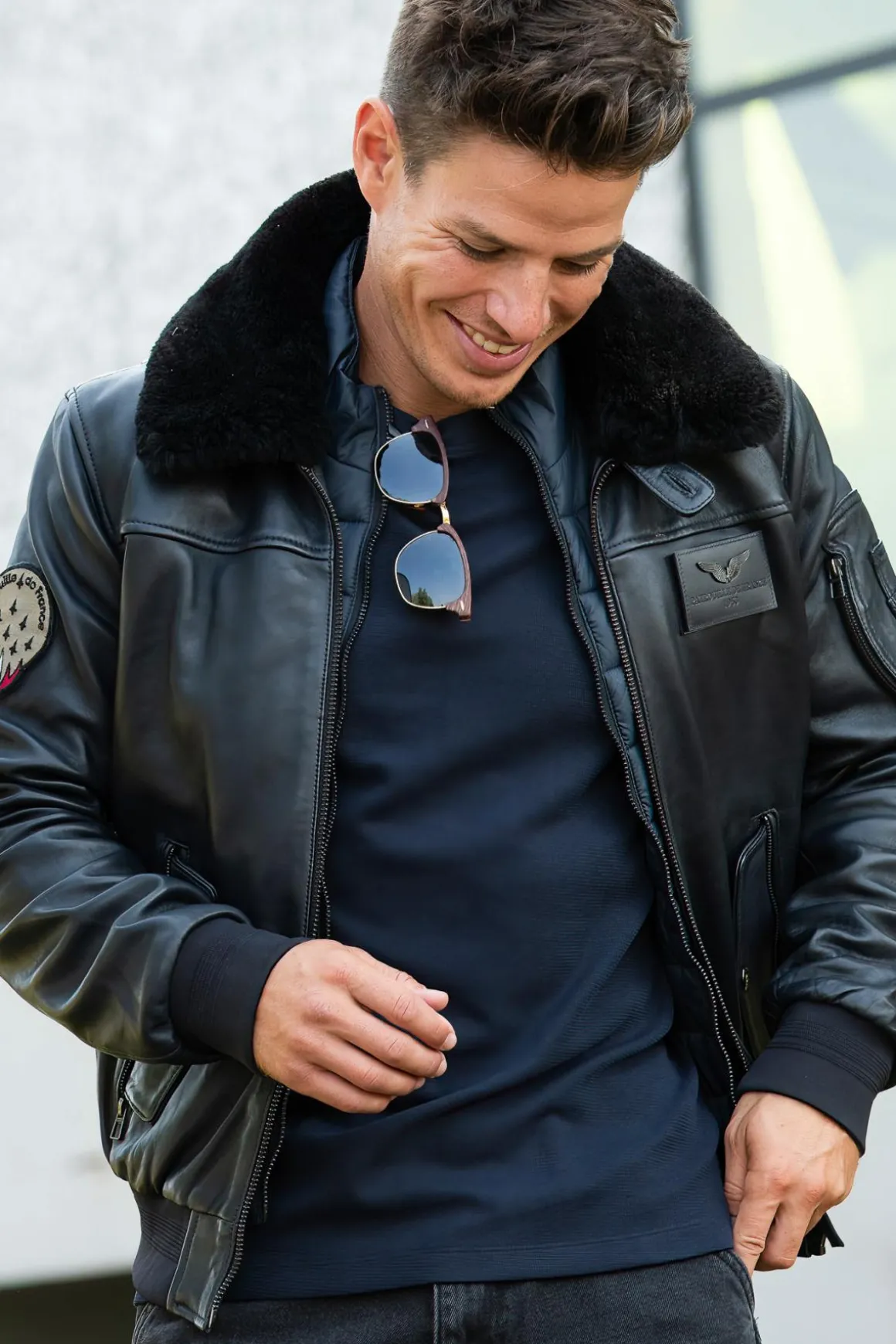 Blouson Homme Patrouille De France Rafal 2.0 Ycon Navy