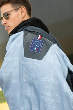 Blouson Homme Patrouille De France Rafal 2.0 Ycon Navy