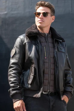 Blouson Homme Patrouille De France Rafal 2.0 Ycon Brown