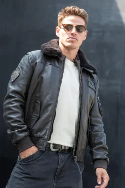 Blouson Homme Patrouille De France Rafal 2.0 Ycon Brown