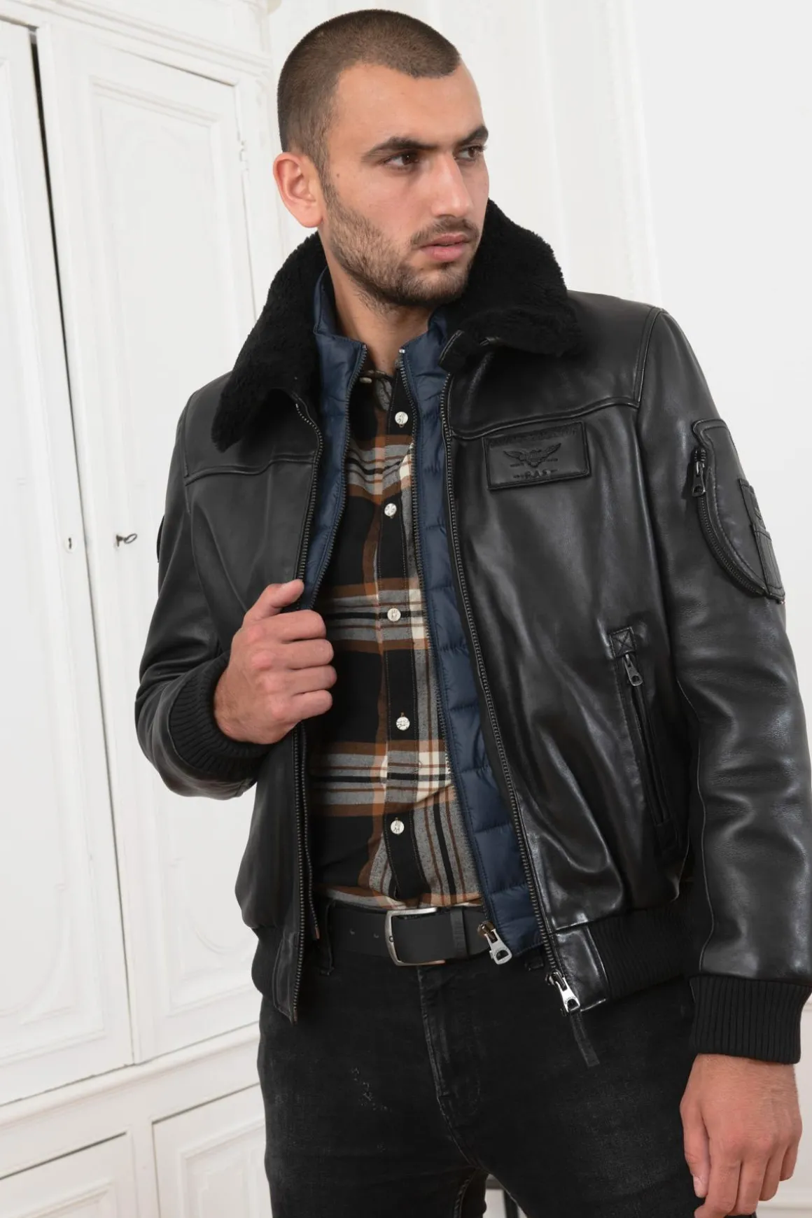 Blouson Homme Patrouille De France Rafal Ycon Black