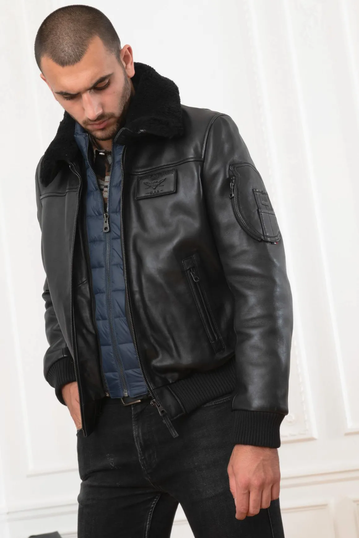 Blouson Homme Patrouille De France Rafal Ycon Black