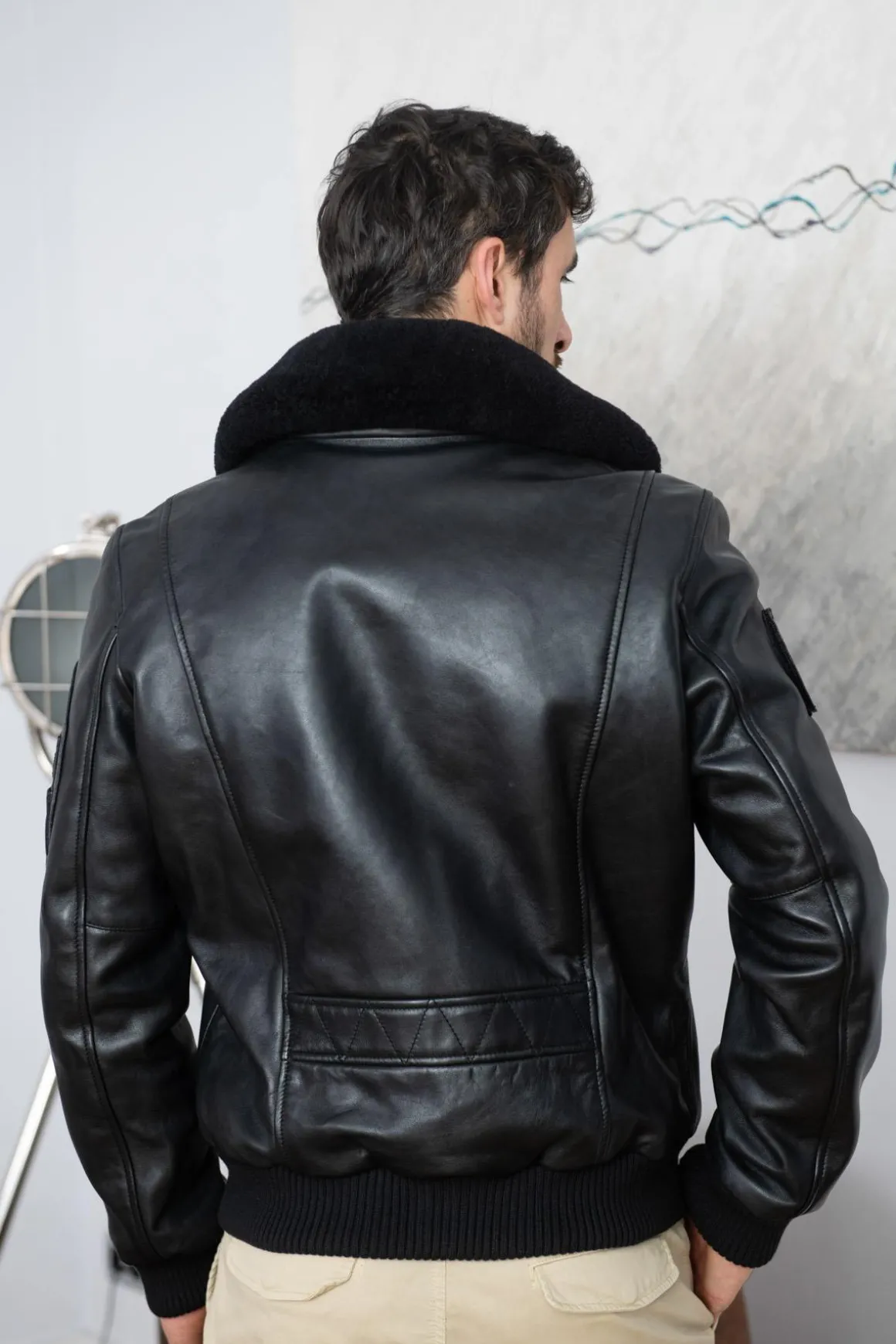 Blouson Homme Patrouille De France Rafal Ycon Black