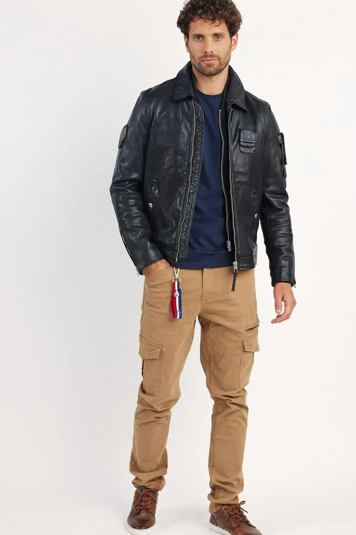 Blouson Homme Patrouille De France Jaegger Alpha Black