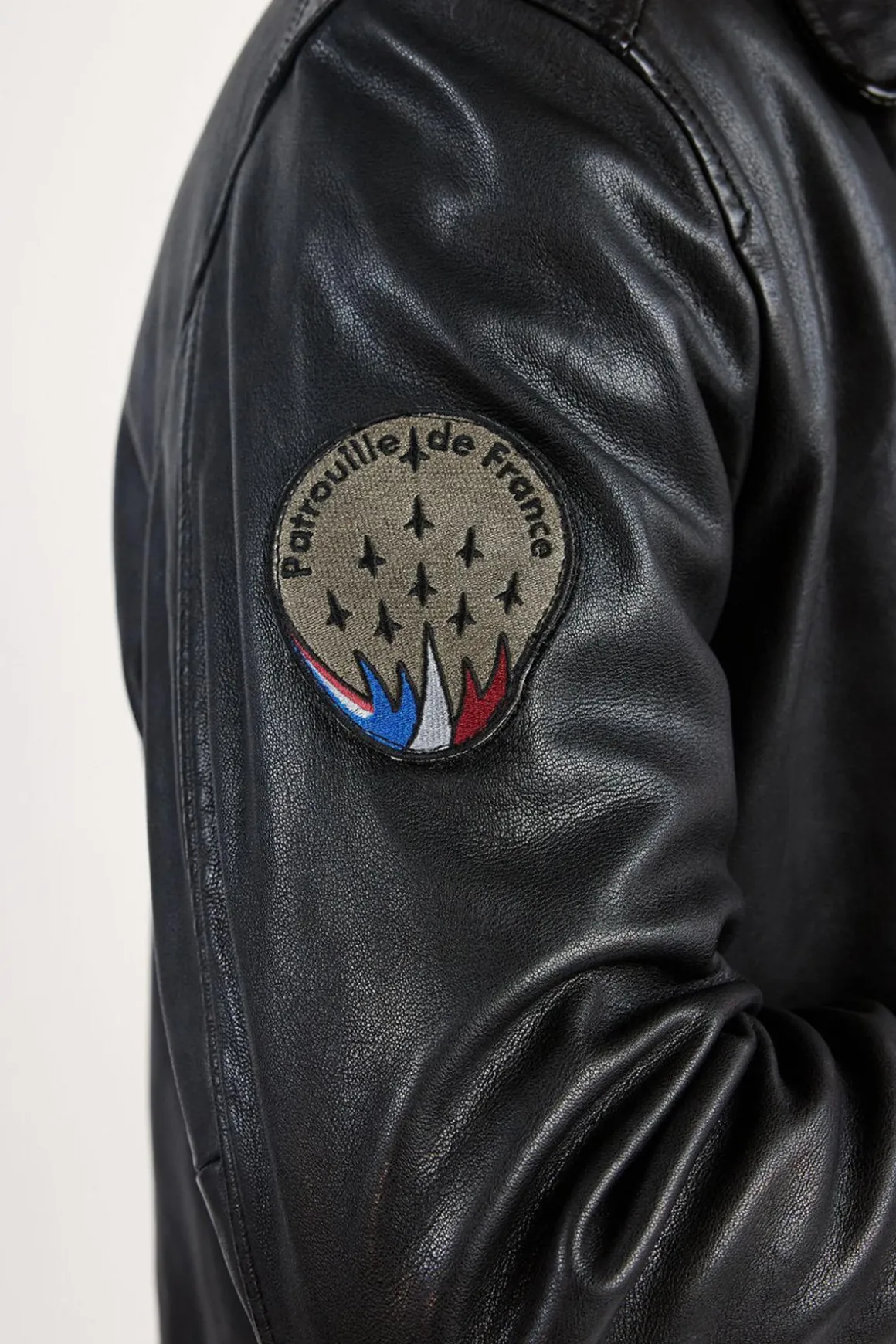 Blouson Homme Patrouille De France Jaegger Alpha Black