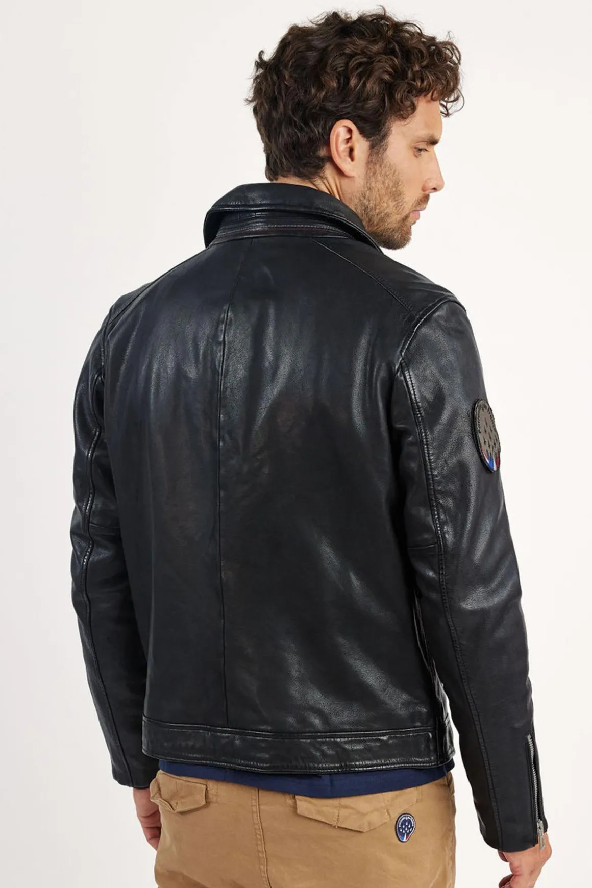Blouson Homme Patrouille De France Jaegger Alpha Black