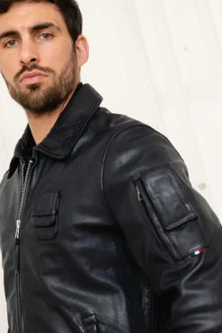 Blouson Homme Patrouille De France Jaegger Alpha Navy