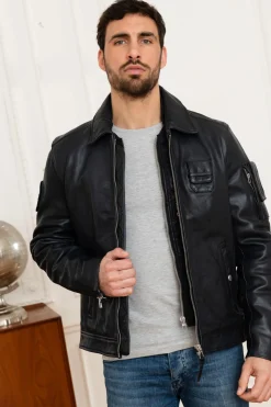 Blouson Homme Patrouille De France Jaegger Alpha Navy