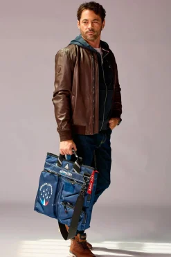 Blouson Homme Patrouille De France Mission Premium Brown