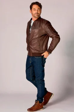Blouson Homme Patrouille De France Mission Premium Brown