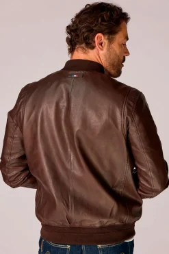 Blouson Homme Patrouille De France Mission Premium Brown