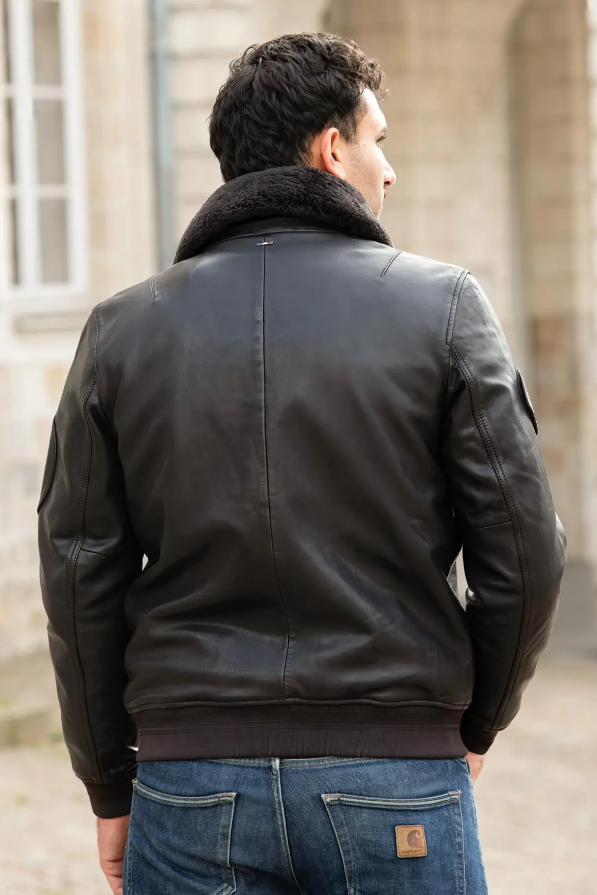 Blouson Homme Patrouille De France Ranger Alpha Brown