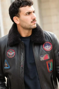 Blouson Homme Patrouille De France Ranger Alpha Brown